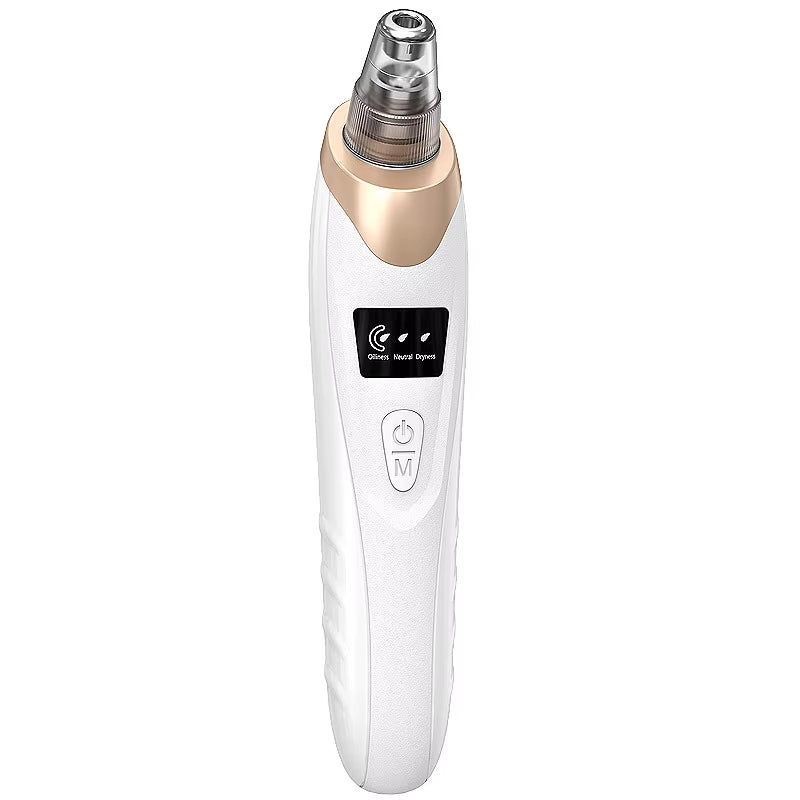 Non-Visible Blackhead Removal Tool - Electric Pore Cleaner Suction Device for Home Use