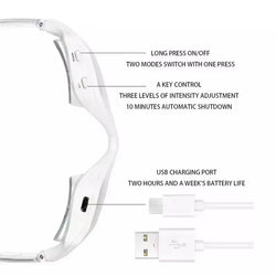 Eye Massager Relieves Eye Fatigue Eyes Massage Glasses Eye Fatigue Relief Massager