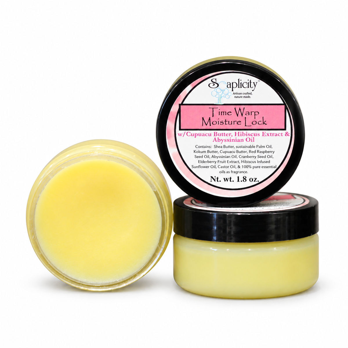 Soaplicity Time Warp Facial Moisturizer on white background