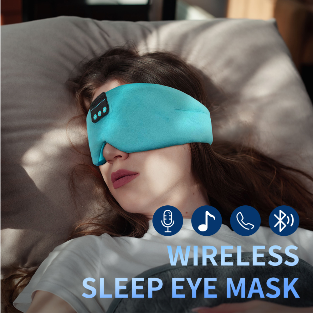 Wireless Music Eye Mask with Built-in Speakers