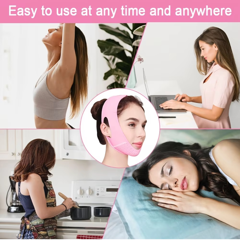 V-Lift Pro™ – Face Slimming & Chin Lifting Band for Women
