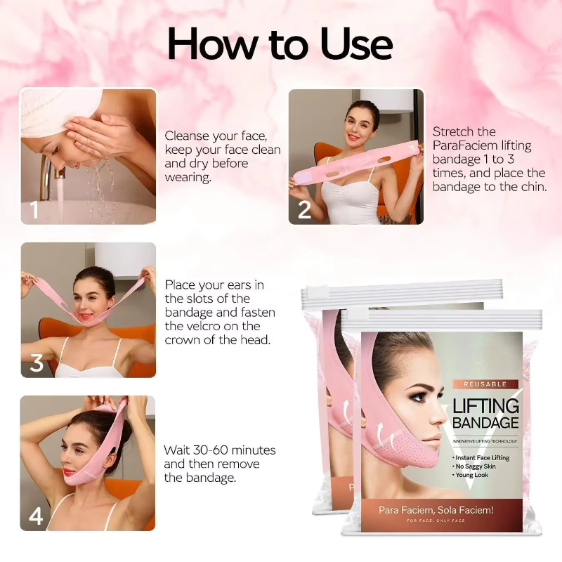 V-Lift Pro™ – Face Slimming & Chin Lifting Band for Women